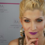 makijaż glamour ze złotym akcentem Pani Anny Barańskiej
